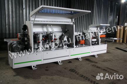 Кромкооблицовочный станок с прифуговкой