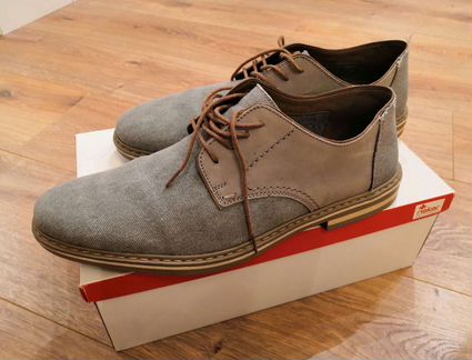 Rieker туфли мужские размер 45 лето