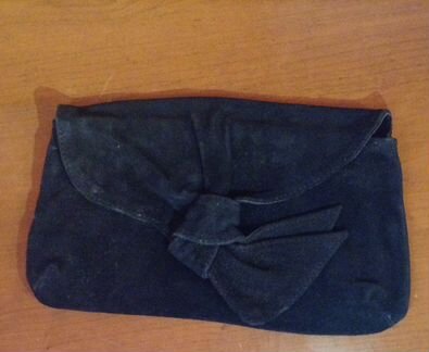 Театральная сумочка Замша