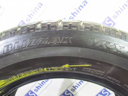 215 60 16 Bridgestone бу шины 215-60-R16 106T