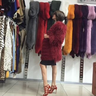 Шуба из ламы