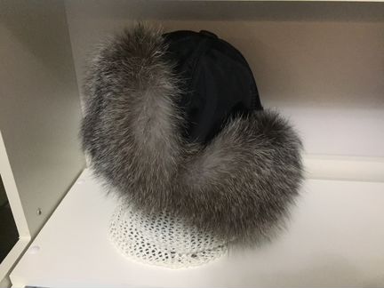 Шапка с чернобуркой