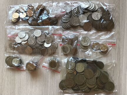 Монеты РФ 1991-1999 годы