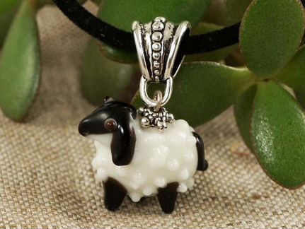 Подвеска Овечка №5 (лампворк)