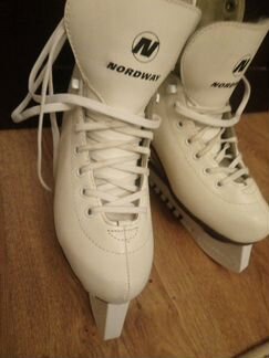 Коньки р. 35 кожаные nordway alise