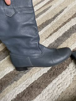 Сапоги кожаные 38