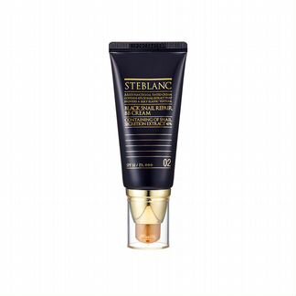Вв крем с муцином Чёрной улитки тон 02 (беж) Black Snail Repair BB Cream, Steblanc