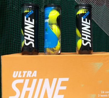 Теннисные мячи Shine Ultra. Самая низкая цена