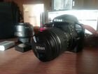 Nikon D3400, Китовый объектив +AF-S DX Nikkor 35mm объявление продам