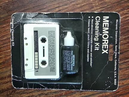 Чистящая кассета винтаж