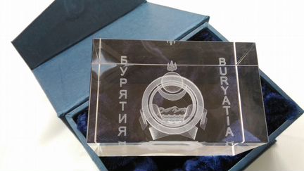 Редчайший сувенир из горного хрусталя