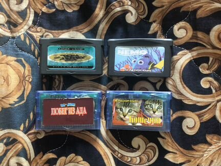 Игровые картриджи для GameBoy Advance