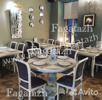 Стулья и столы для ресторанов и кафе