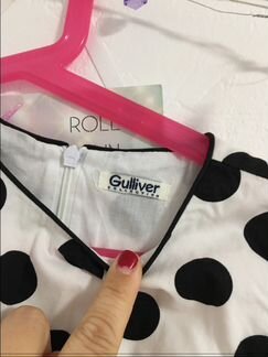 Платье Gulliver в стиле ретро на 122см