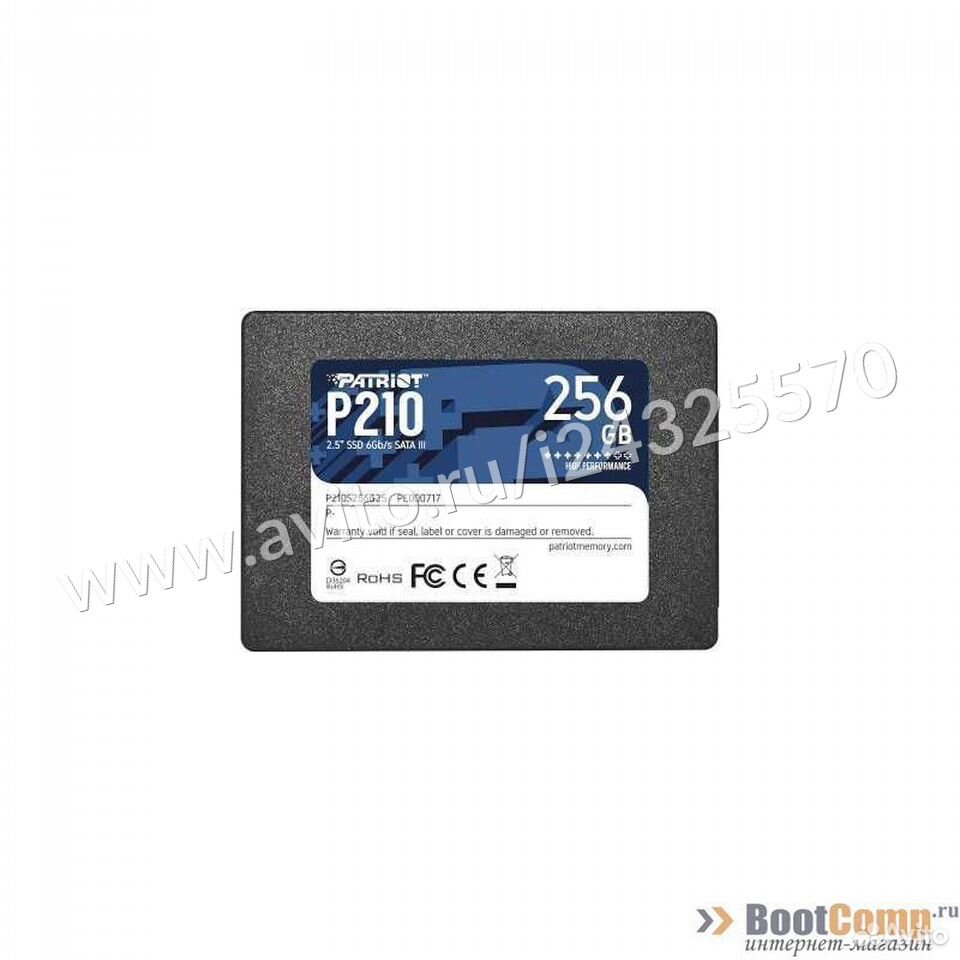  Жесткий диск SSD 256GB Patriot P210 P210S256G25  84012410120 купить 1