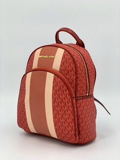 Новый женский рюкзак кожа красный Michael Kors