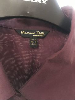 Шелковая рубашка Massimo Dutty