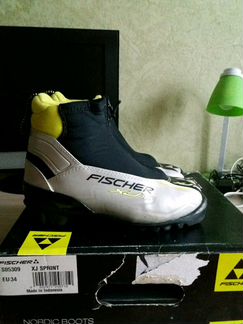 Лыжные ботинки Fischer р34
