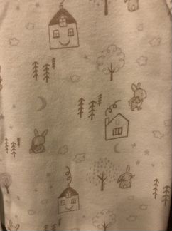 Боди с зимними рисунками р. 80