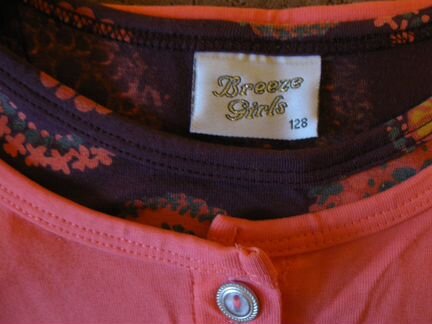 Платье с длинным рукавом трикотажное для девочки