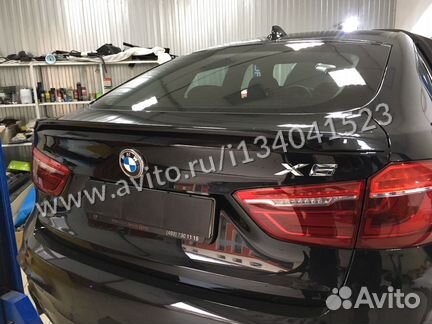 BMW X6 F16 спойлер