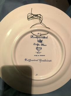 Настенные тарелки Delft, Голландия