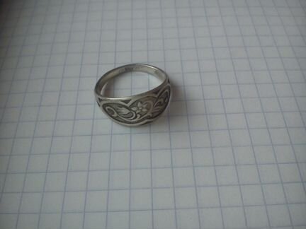 Серебряное кольцо Раритет из СССР 60-е годы