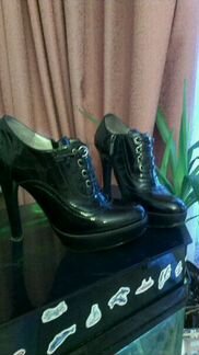 Туфли осень-весна, стильные на платформе,36р,б.у