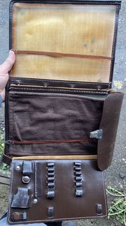 Офицерский планшет кожаный